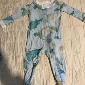 Burt’s Bees World Map Footie Pajamas